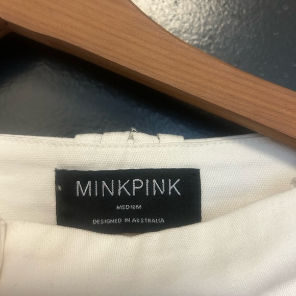 MINKPINK NWOT M “Lottie” ultra wide leg cargo flare! - Picture 4 of 14